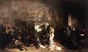 Gustave Courbet, The Painter's Studio A Real Allegory (mk09)